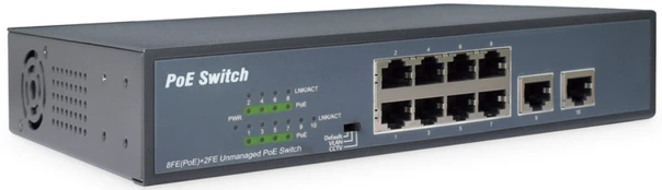 DIGITUS 8port Fast Eth. PoE switch | DN-95323-1