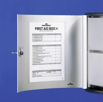 Durable spintelės pirmosios pagalbos priemonėms, 302x400x118mm