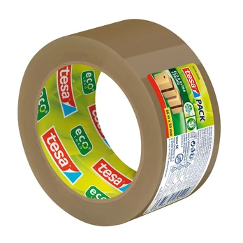 Pakavimo juosta Tesa Eco, vienpusė, 66 m x 50 mm