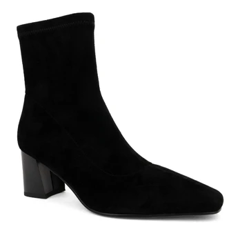 Aulinukai moterims, Juoda, Booties, LINDA BAUMANN