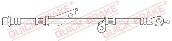 Stabdžių žarnelė QUICK BRAKE 58.879