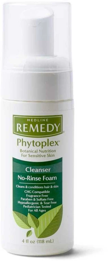 Medline, Remedy Phytolplex, Gentle Cleansing, Cleansing Foam, 118 ml