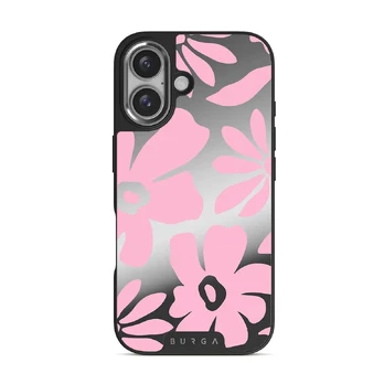 Daytime Fiesta - iPhone 16 Case, Elite Mirror Dark (MagSafe) / Silver
