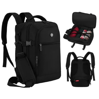 Kuprinė unisex Peterson, juoda K49