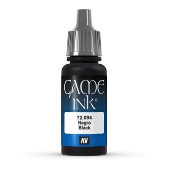 Game Color Black Ink 18 ml