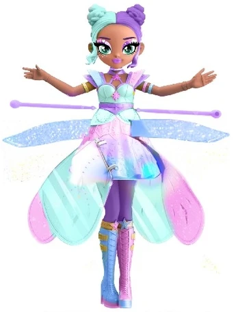 HATCHIMALS skraidanti lėlytė Crystal flyers, 6067590