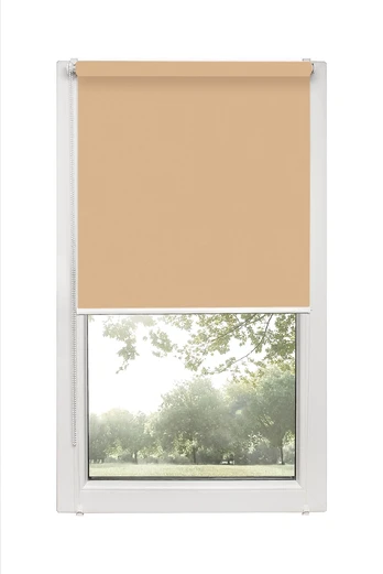 Ritininė užuolaida Karpol Mini, šviesiai ruda, 70 cm x 150 cm
