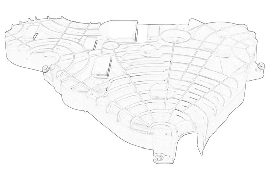 apsauginis dangtelis, kint. sr. generatorius 9808515280