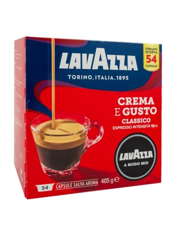 Kavos kapsulės Lavazza A Modo Mio "Crema e Gusto" 54vnt.