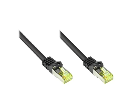 Good Connections Patchkabel m. Cat.7 Rohk. juodas 1,5m