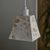 OSRAM pakabinama lempa „Decor Gleam Weight“, teraco, smėlio spalvos, E27