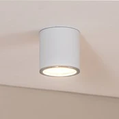 BEGA LED paviršinis prožektorius "Studio Line", baltas/aliuminis, Ø 9 cm,