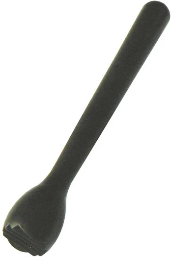 Muddler plastikowy juoda
