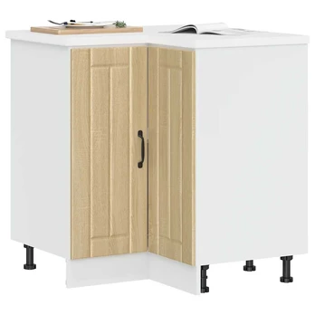 virtuvės kampinė spintelė Lucca Sonoma Oak Engineered Wood