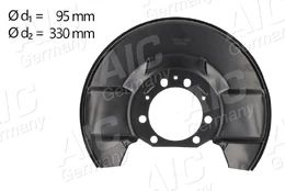 Apsauginis skydas, stabdžių diskas AIC 57612 kaina