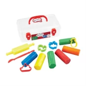 PLASTICINE plastilinas su įrankiais ir formelėmis, 6 spalvos kaina