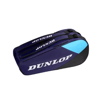 Krepšys tenisui DUNLOP FX-CLUB 6 violet/black/cyan