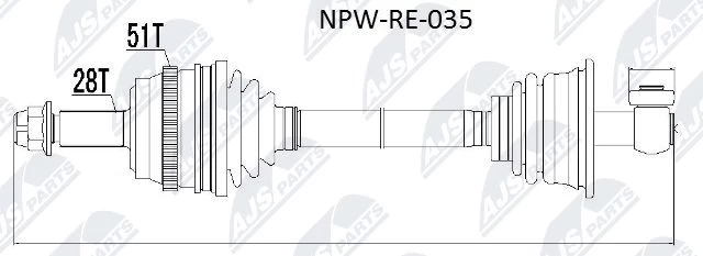 Pusašis NTY NPW-RE-035