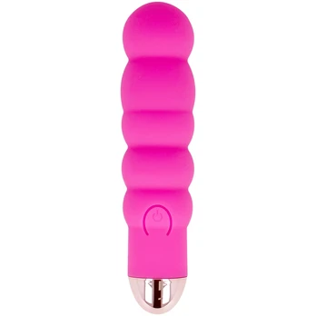 DOLCE VITA - RECHARGEABLE VIBRATOR SIX PINK 7 SPEEDS