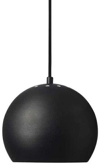Nielsen_Light PENDEL NICE DIA. 17 CM MAT SORT RUSTIK