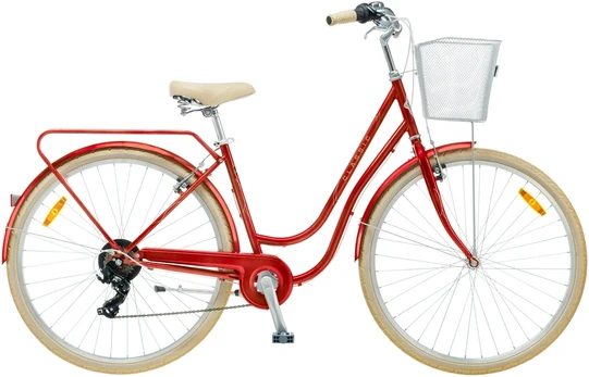 Dviratis 28 CLASSIC DELUXE 7 28 red classic
