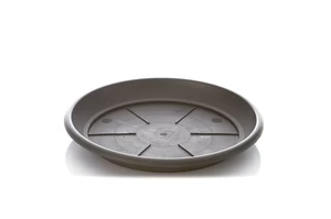 Vazono lėkštė Plasticotto, pilka, 27 cm