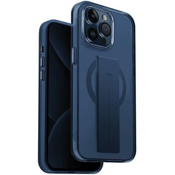 Dėklas UNIQ etui Heldro Mag iPhone 15 Pro 6.1" Magclick Charging mėlyna|ultramarine deep mėlynas