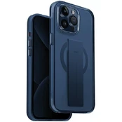Dėklas UNIQ etui Heldro Mag iPhone 15 Pro 6.1" Magclick Charging mėlyna|ultramarine deep mėlynas kaina
