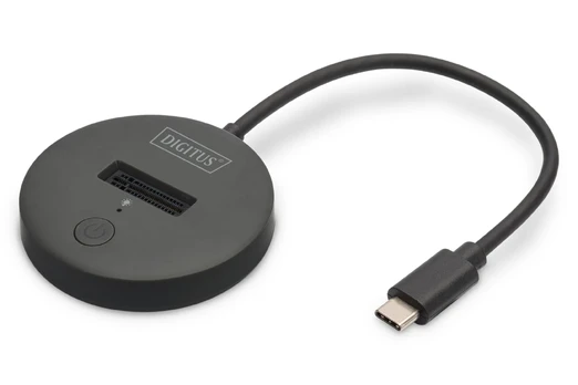 Digitus DA-71547 saugojimo diskų prijungimo stotis USB 3.2 Gen 2 (3.1 Gen 2) Type-C Juoda