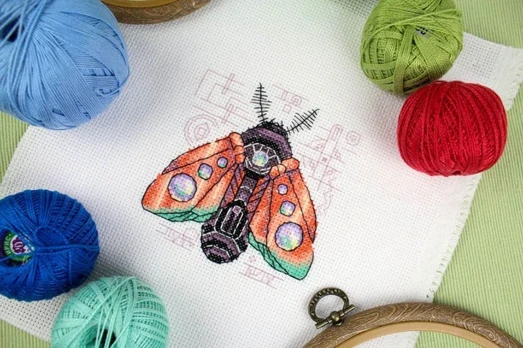 Cross stitch kit "Hawkmoth. Steampunk" SM-771