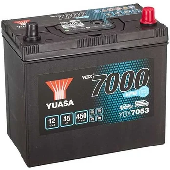 YUASA YBX7053 EFB 45Ah 450A (EN) akumuliatorius