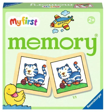 Ravensburger atminties žaidimas „My first memory® Favorite Things“, nuo 2,5 m.
