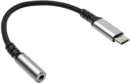 Spacetronik Kabelis Adapteris USB-C DAC na Jack 3.5 mm SPU-A27