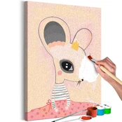 Artgeist Tapybos pagal skaičius rinkinys - Ashamed Mouse kaina