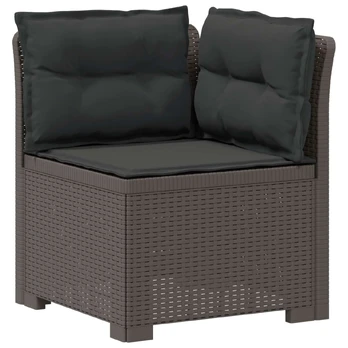 1-Vietis Sodo Sofas su Pagalvėlėmis, Atrodo kaip Ratano PP