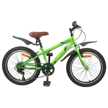 Vaikų Dviratis 24 Colių 6-Speed 8-12 metų Žalia