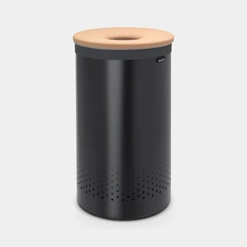 Skalbinių dėžė Brabantia Laundry Bin, 60 l, ruda/juoda