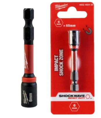 Milwaukee smūginis magnetinis antgalis 6x65 mm Shockwave