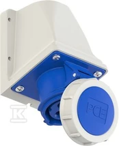 Pce FIXED KIŠTUKAS 16A/3P/230V CHOKE BUTTER IP67