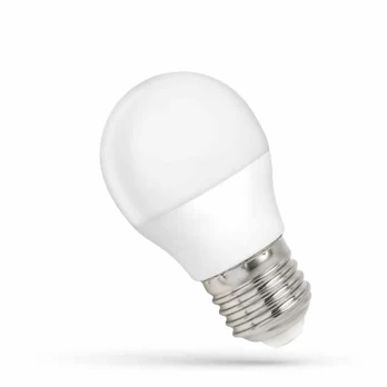 1W E27 LED lemputė Ball 3000K