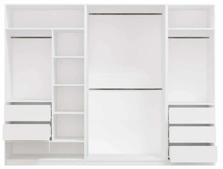 Spinta Openo, balta sp., 50 cm x 260 cm x 200 cm, 3 vnt.