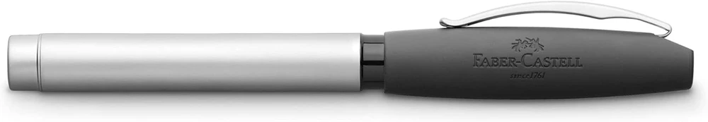 Faber-castell 148523 plunksnakotis Basic Metal Matte Nib B sidabrinės spalvos, 1 vnt.