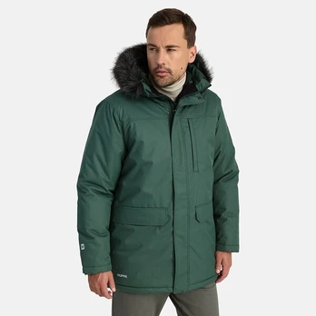 Huppa Vyriškas paltas ROMAS, forest green