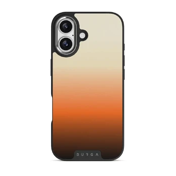 Slow Burn - iPhone 17 Case, Elite Dark (MagSafe) / Silver
