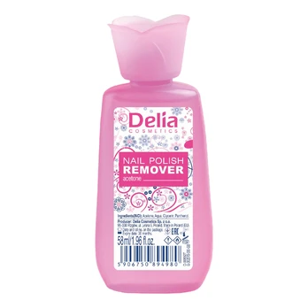 DELIA ACETONE nagų lako vaiklis, 58 ml