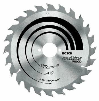 Bosch Disk.pjūkl.diskas 160x20m Optiline Wood