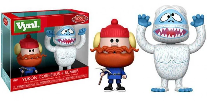 Funko POP! Rudolph Bumble ir Yukon Cornelius 2 vnt. pakuotė