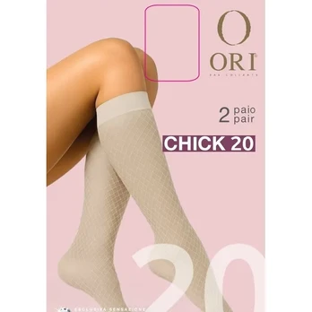 Puskojinės ORI CHICK 20 DEN, spalva NEUTRO