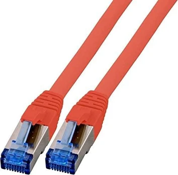 EFB Patchcord RJ45 S/FTP, Cat.6A, Cat7 TPE superflex, 0,15 m, grubus