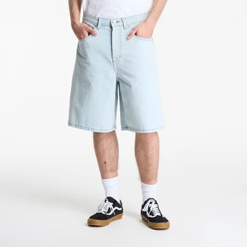 Vans Check-5 Baggy Denim Shorts Blue Ice - Dydis 33 (VN000T7CCYR1 Šortai)